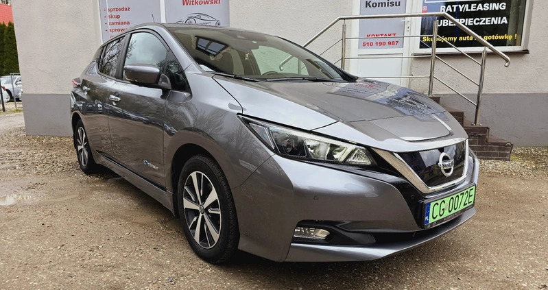Nissan Leaf cena 72990 przebieg: 48000, rok produkcji 2018 z Nowe Miasto Lubawskie małe 254